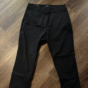 Loft Black High Waist Curvy Skinny Pant, Size 6